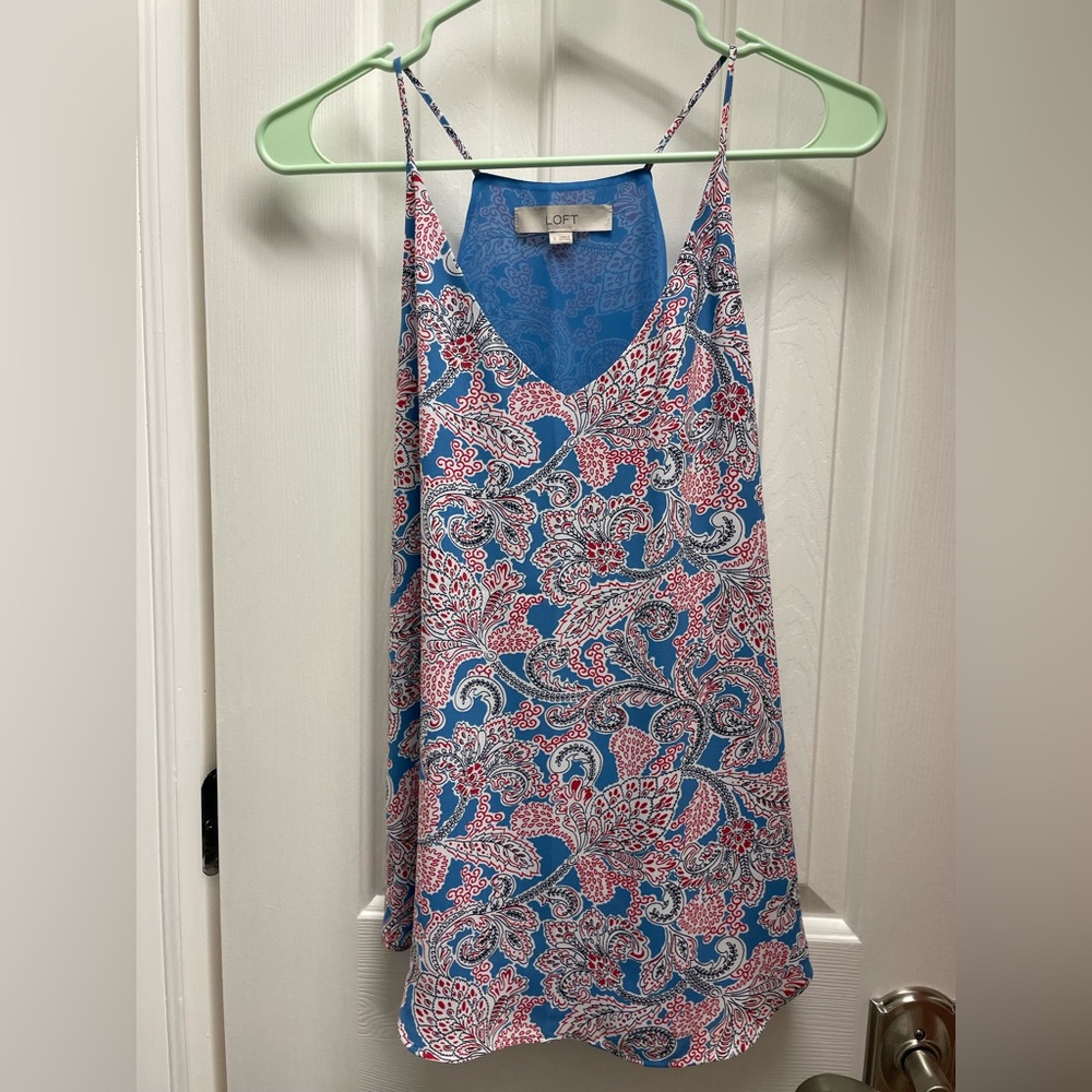 Loft blouse tank
